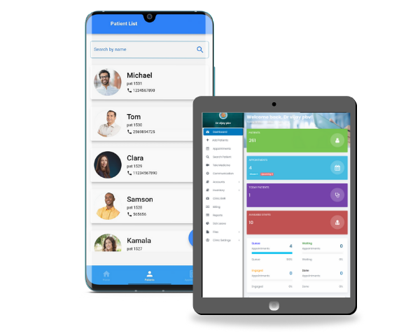 clinic/doctor mobile app